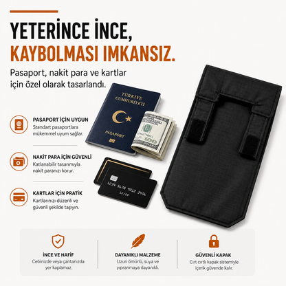 ÇatDok™ Gizli Kemer Çantası