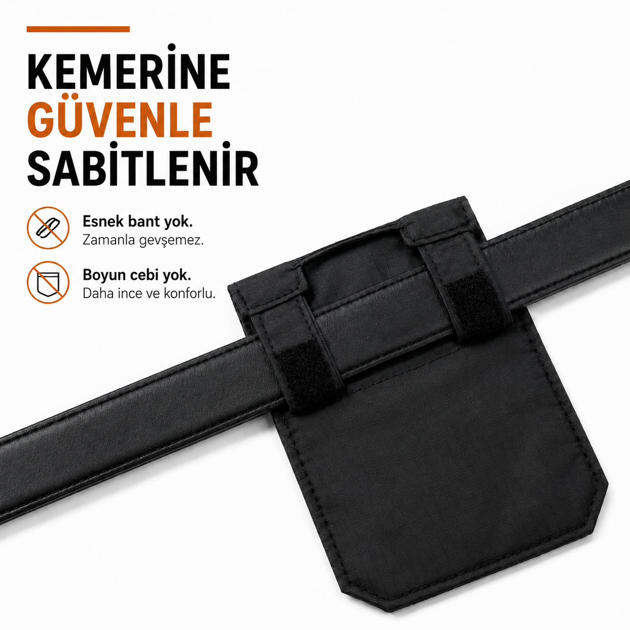 ÇatDok™ Gizli Kemer Çantası