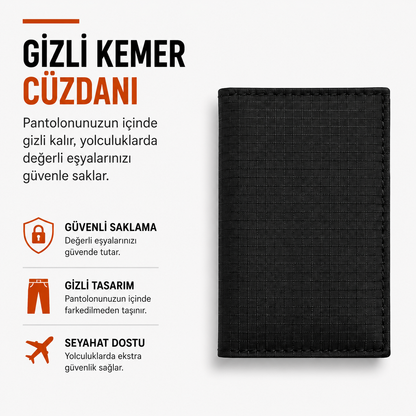 ÇatDok™ Gizli Kemer Çantası